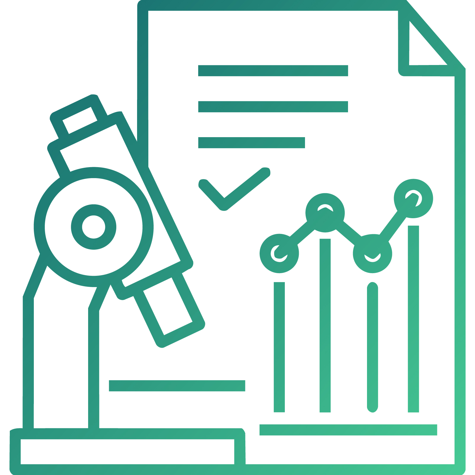 Advanced Tertiary Analysis Icon